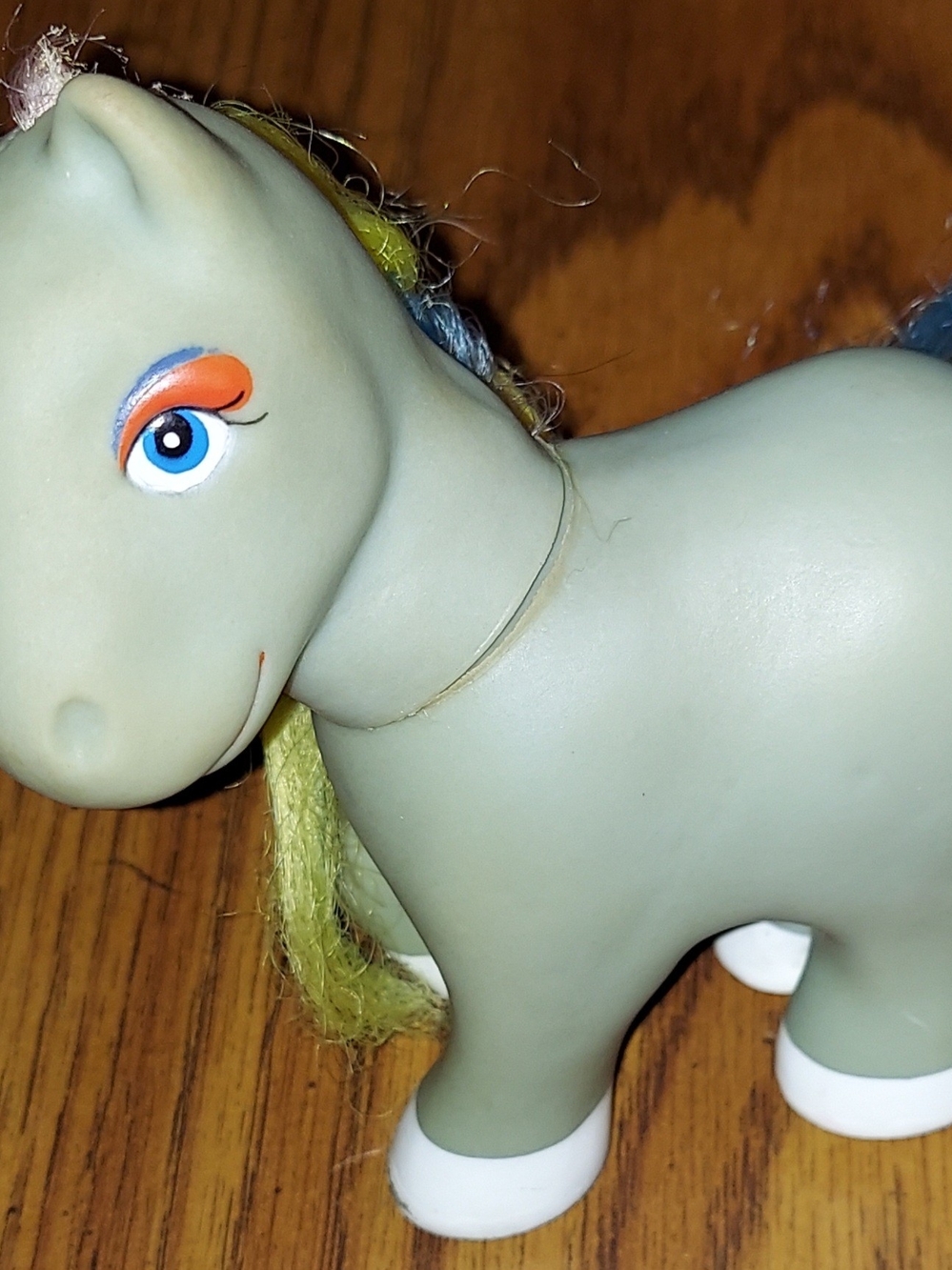 Kids Toy Pony with Yellow And Blue Hair